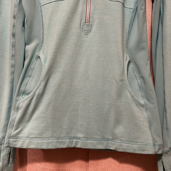 Lululemon Run Full Tilt Half Zipper Pullover Ruffle Women's Size 8 - Picture 3 of 8